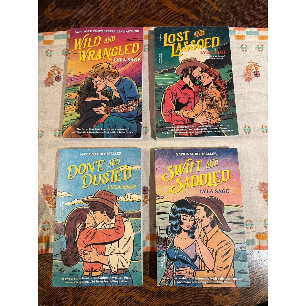 Rebel Blue Ranch Series 1-4 by Lyla Sage
